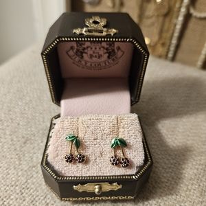 Juicy Couture Cherry Stud Earrings